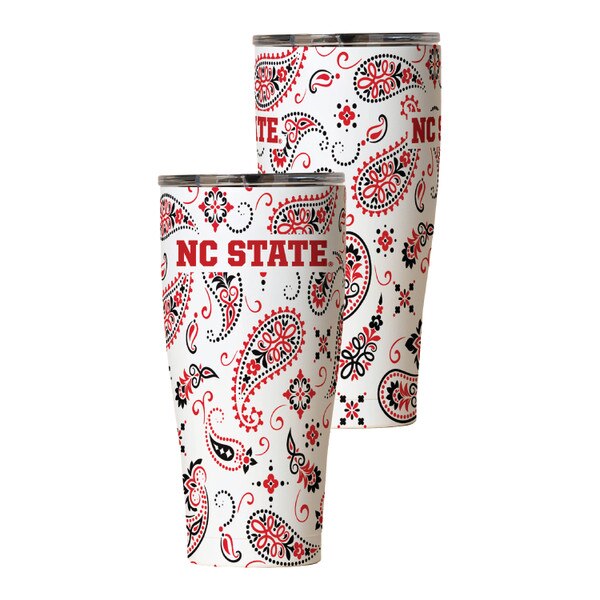 30oz Tumbler Paisley NC State Unive